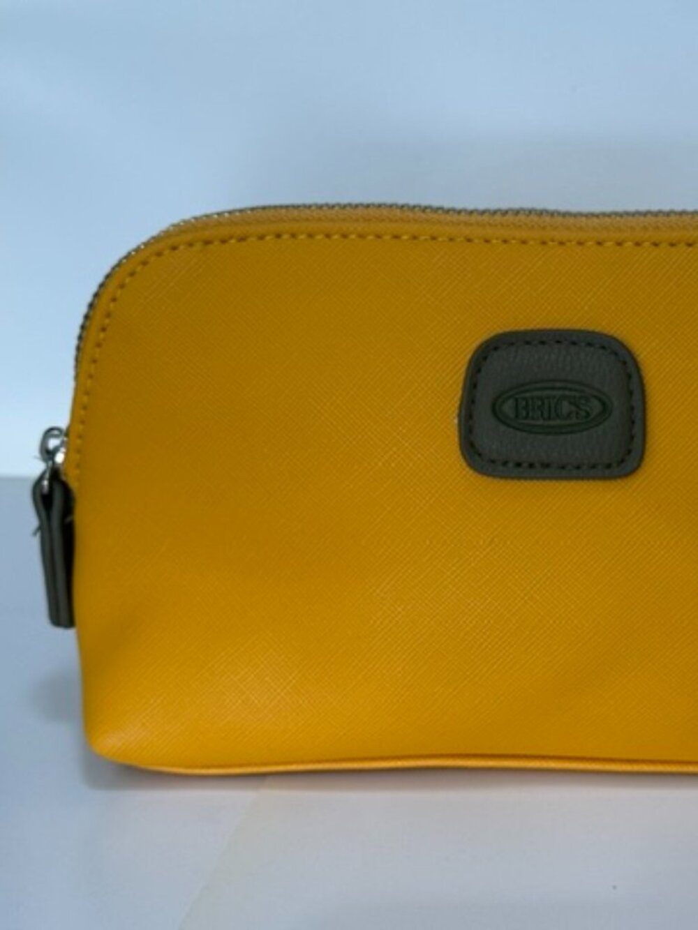 BRIC’S Yellow Luxury Travel Toiletry Bag Organizer EVA Air Exclusive